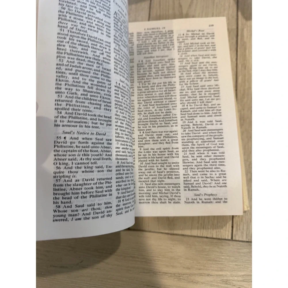 NEW Holy‎ Bible 3D Hard Cover King James Version Full Color Illustrations